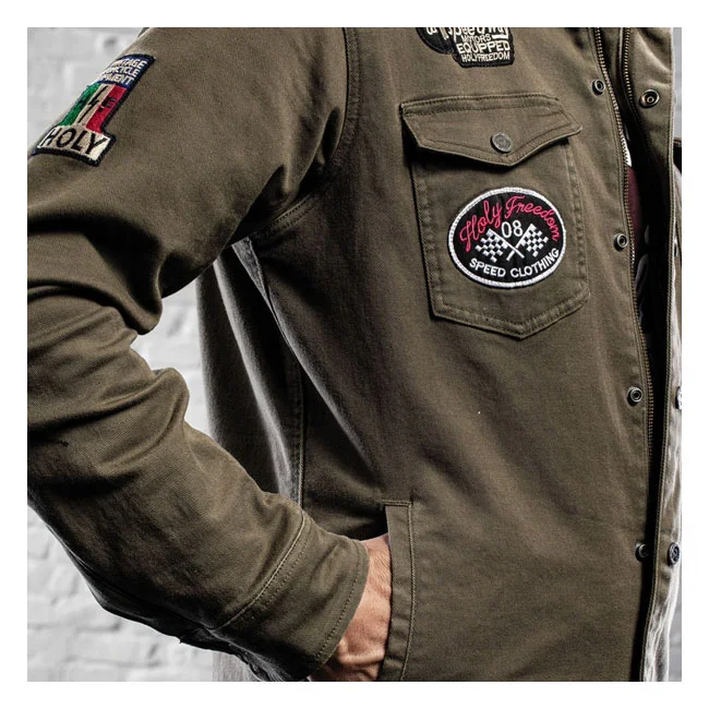 Holy Freedom Freedom Lieutenant jacket military green