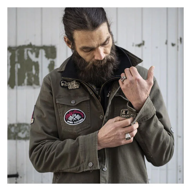 Holy Freedom Freedom Lieutenant jacket military green