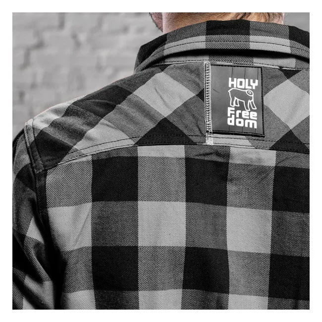 Holy Freedom Freedom Jessie James Flannel shirt grey/black