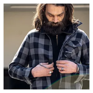 Holy Freedom Holy Freedom Jessie James Flannel shirt grey/black