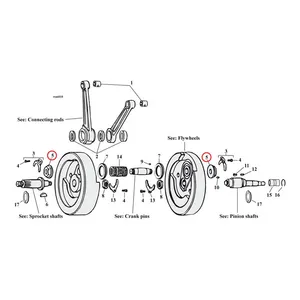 MCS Nut, crankpin