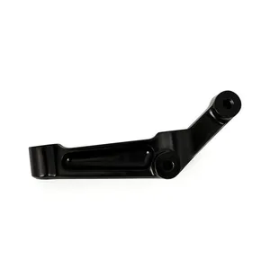 Performance Machine PM, Radial mount caliper bracket. Black, right front