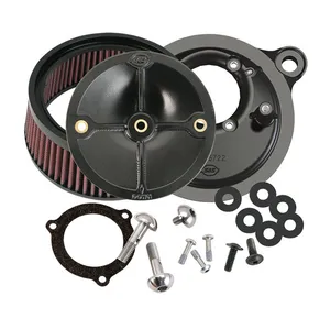 S&S S&S, Stealth air cleaner kit. For 66mm S&S throttle body