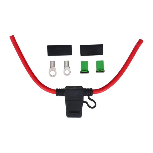 Motogadget Mo.unit battery cable with 40A fuse. 8.4 qmm