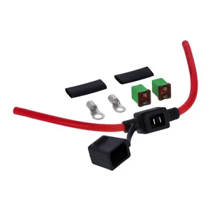 Motogadget Motogadget, mo.unit battery cable with 40A fuse. 8.4 qmm