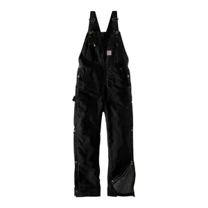 Carhartt Carhartt Duck insulated bib overall black