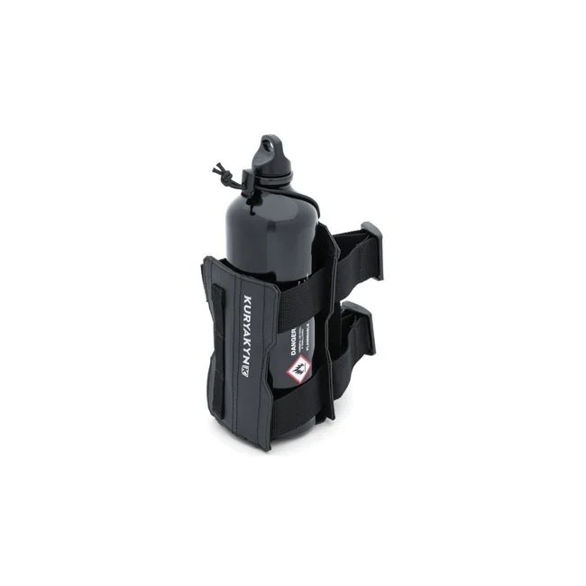 Kuryakyn The clinger bottle holder. Black