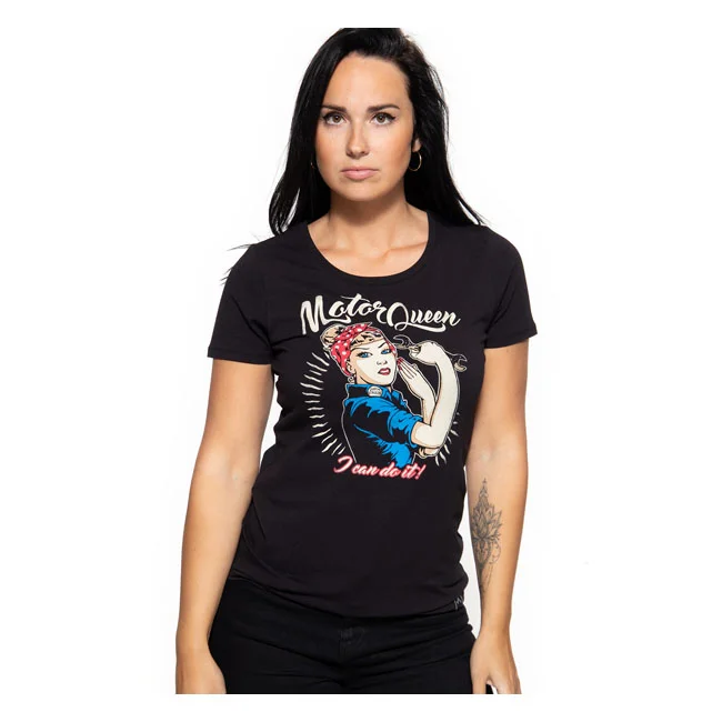 King Kerosin Queen Kerosin I Can Do It t-shirt black
