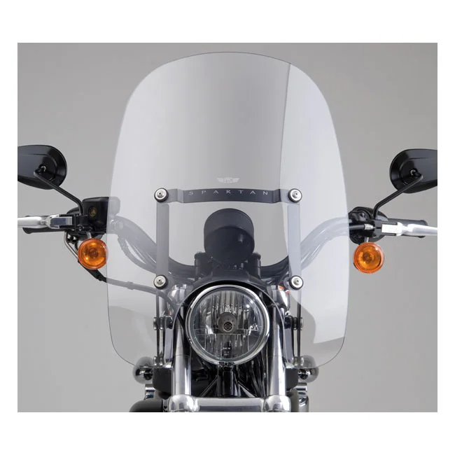 National Cycle NC Spartan® Quick Release Windshield - Clear, 16.25" high