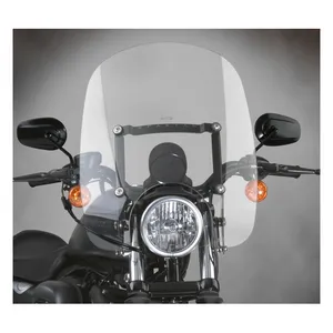 National Cycle NC Spartan® Quick Release Windshield - Clear, 18.50" high