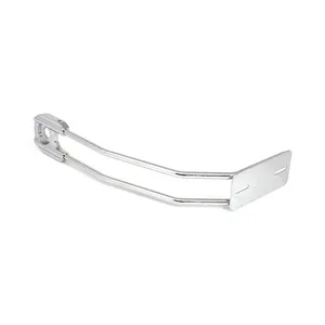 MCS Behind tire license plate holder, axle mount. Chrome