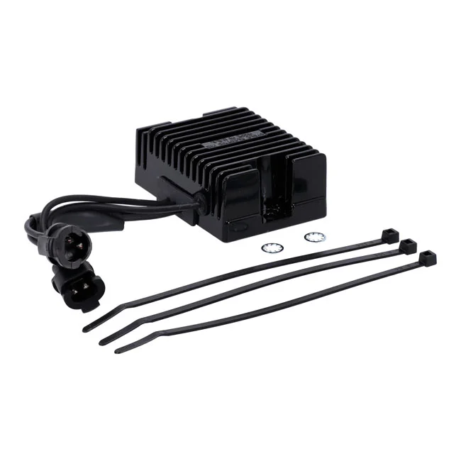 Cycle Electric Voltage regulator/rectifier. Black - 74546-07A