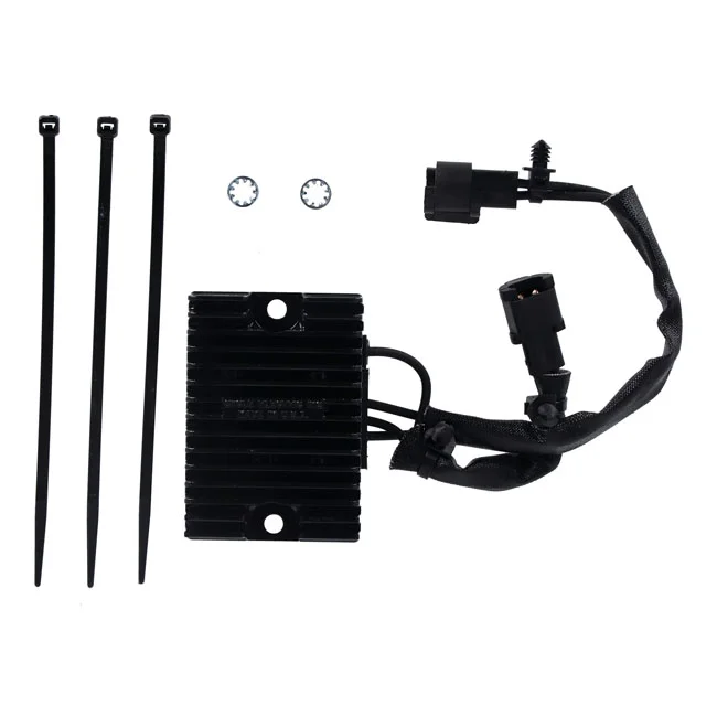 Cycle Electric Electric, voltage regulator/rectifier. Black - 74711-08