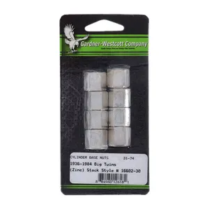 Gardner-Westcott Cyl. base nut kit, hex