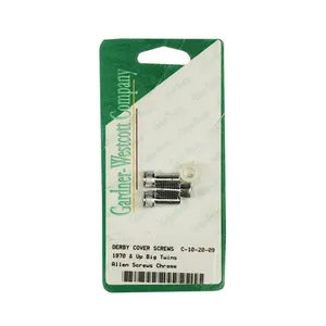 Gardner-Westcott Gardner-Westcott, derby cover mount kit. Allen. Chrome