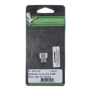Gardner-Westcott Gardner-Westcott, allen plug oil screen crankcase