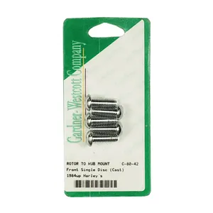 Gardner-Westcott Brake rotor bolt kit, chrome buttonhead