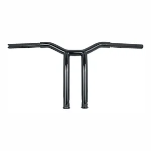 Burly Burly, Dominator raked 1-1/4" T-bar 12" rise. Gloss black