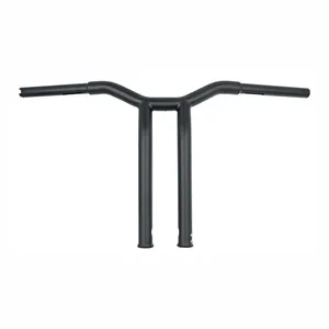 Burly Burly, Dominator raked 1-1/4" T-bar 14" rise. Matte black