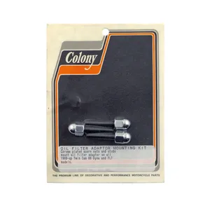 Colony Colony, oil filter adapter screw kit. Acorn