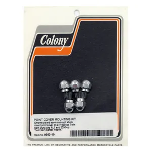 Colony Colony, point cover mount kit. Acorn, chrome