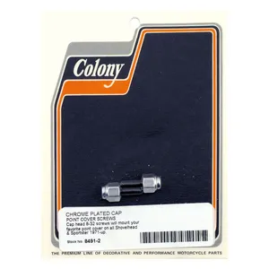 Colony Colony, point cover mount kit. Cap style, chrome