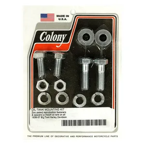Colony Colony, oil tank mount kit. Zinc