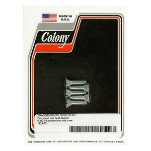Colony Colony bolt set, transmission side cover. Zinc