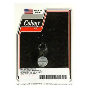 Colony Colony plug, oil screen crankcase