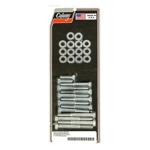 Colony Colony, Sportster rocker box bolt kit. Hex, zinc
