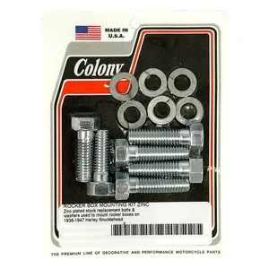 Colony Colony, Knuckle rocker box bolt kit. Zinc