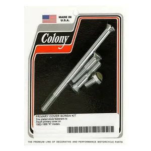 Colony Colony primary mount kit slotted head, zinc