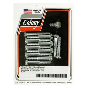Colony Colony primary mount kit slotted head, zinc