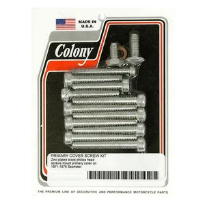 Colony Colony primary mount kit phillips head, zinc
