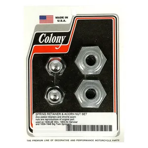 Colony Colony springer retainer & top nut set
