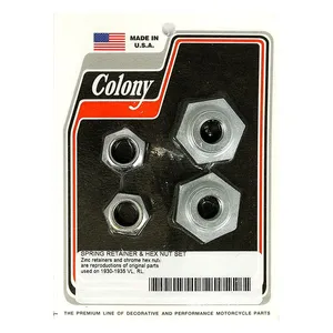 Colony Colony springer retainers & hex nut set