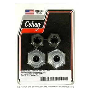 Colony Colony springer retainers & hex nut set