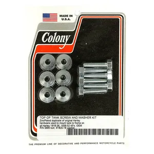 Colony Colony, gas tank mount kit. Zinc plated