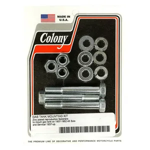 Colony Colony, oil tank mount kit. Zinc plated