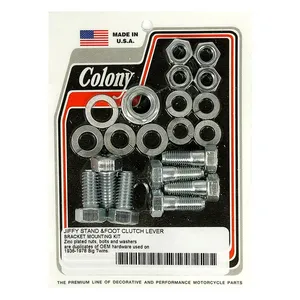 Colony Colony jiffy & foot clutch mount kit