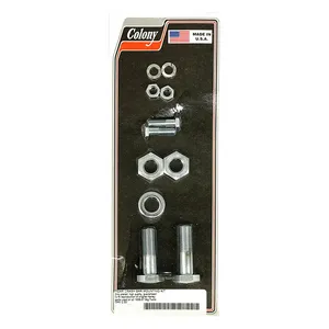 Colony Colony, engine guard mount kit. Zinc plated