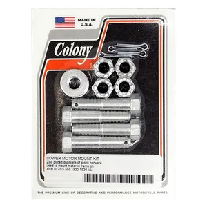 Colony Colony lower motor mount kit zinc