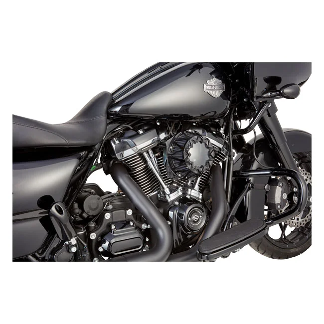 Arlen Ness AIR CLNR CROSSFIRE ALL BL