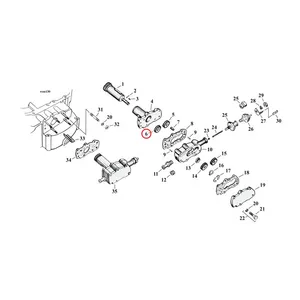 MCS Driven gear, feed. oil pump