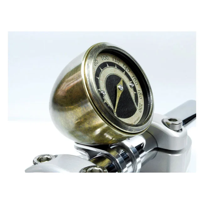 Motogadget Tiny mount cup ''Vintage Brass'' 1". Black
