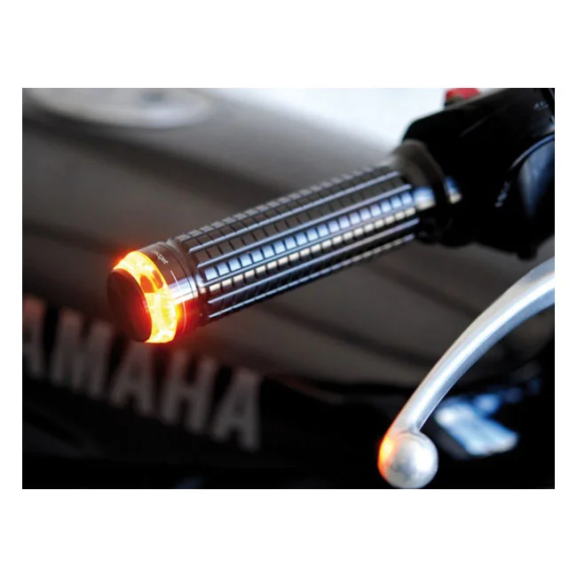 Motogadget Mo.blaze disc LED turn signal. Black, right