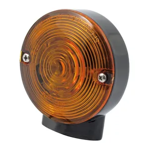 MCS 86-up style FL LED turn signals. Front. gloss black