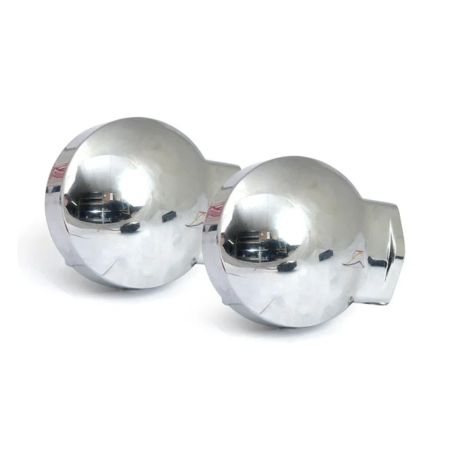 MCS 86-up style FL LED turn signals. Rear. Chrome - 930705