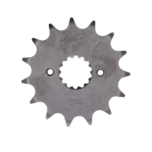 Afam Steel front sprocket. 15 teeth