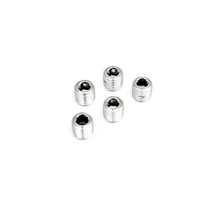 Gardner-Westcott 1/4  NPT allen pipe plug. Chrome